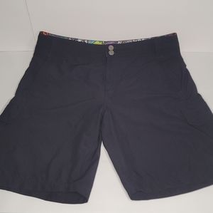 Men's LULULEMON BLACK CARGO SHORTS POCKETS  Size 38